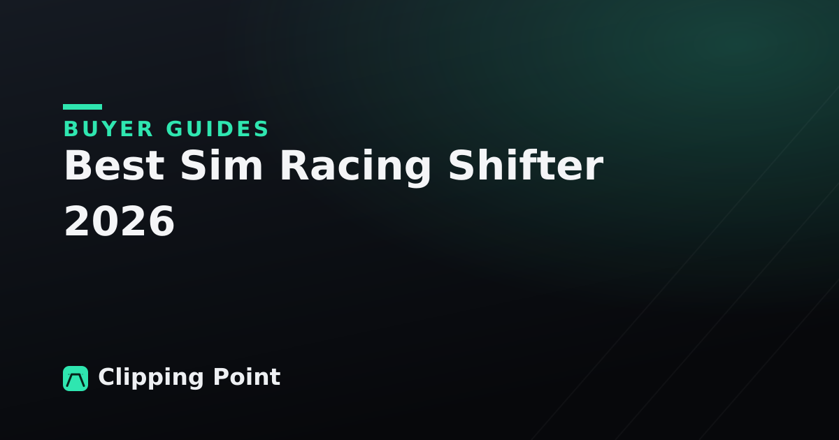 Featured image of post Best Sim Racing Shifter in 2026 (And Whether You Even Need One)