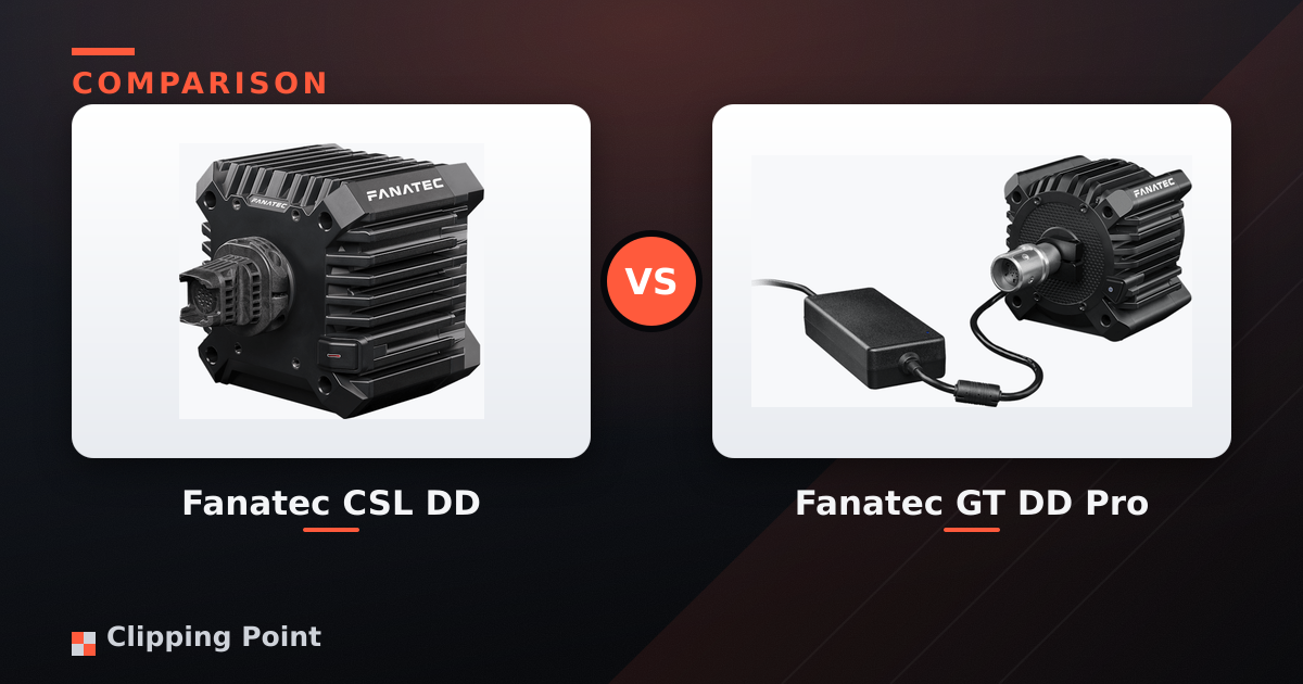 Featured image of post Fanatec CSL DD vs GT DD Pro: What's Actually Different?