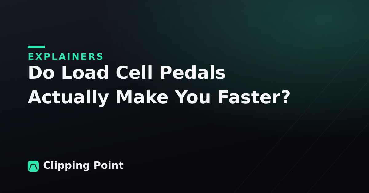 Do Load Cell Pedals Actually Make You Faster?