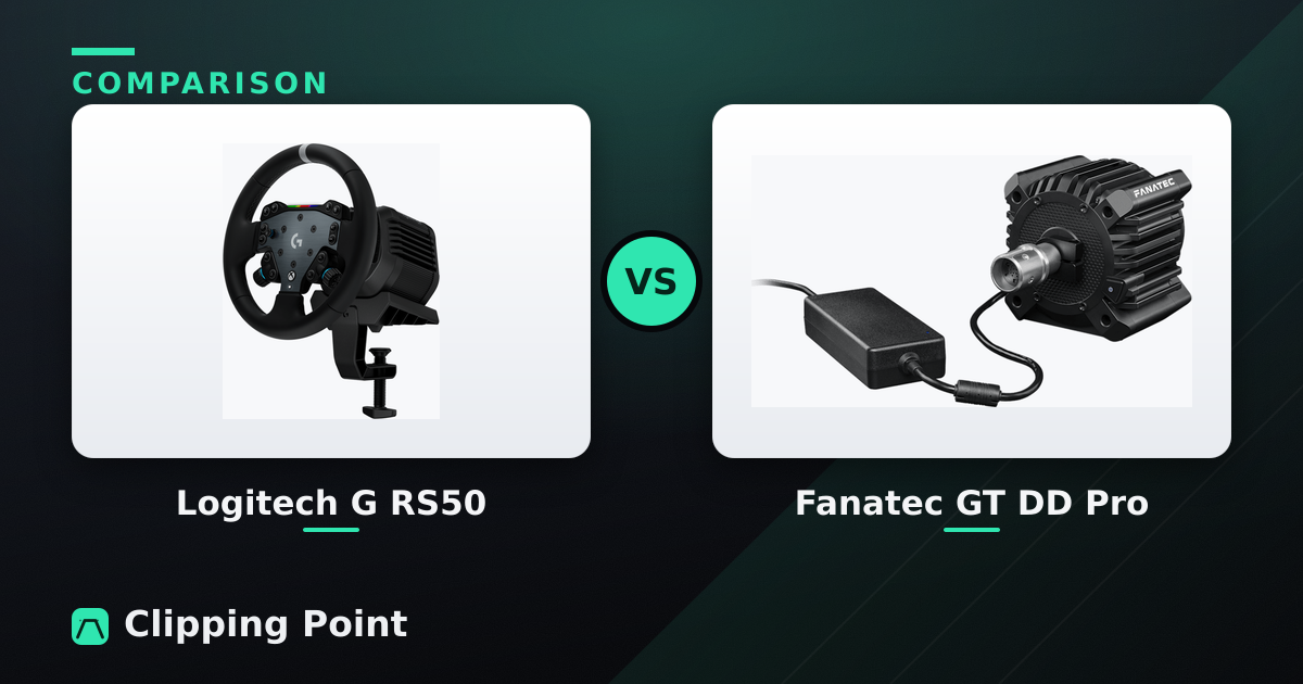 Logitech G RS50 vs Fanatec GT DD Pro: Best DD for Console Racers?