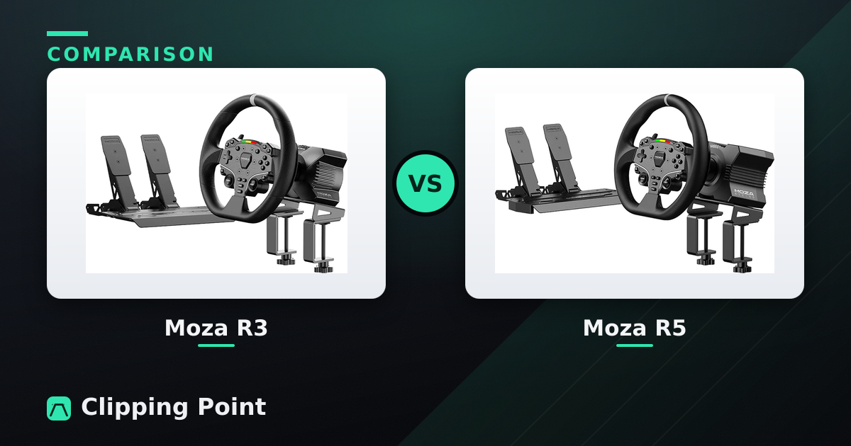 Moza R3 vs Moza R5: Is the Cheapest Moza DD Enough?