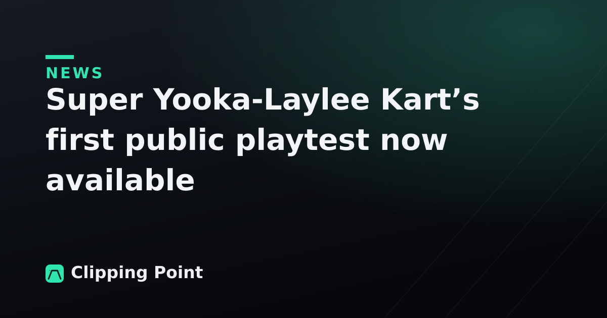 Super Yooka-Laylee Kart’s first public playtest now available