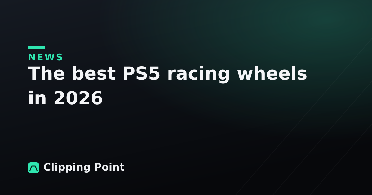 The best PS5 racing wheels in 2026