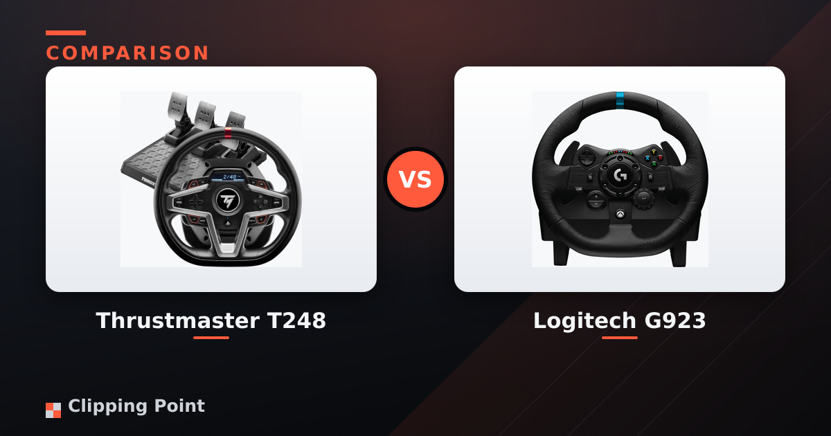 Featured image of post Thrustmaster T248 vs Logitech G923: Best Sub-$300 Wheel?